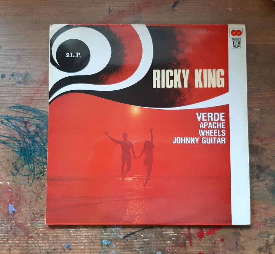 2 Vinyl LPs: Ricky King: Guitar Hits in Biebergemünd