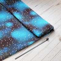 Baumwollsatin: Galaxy Blue Pattern - perfekt für Schultüten, Acce Hessen - Bad Sooden-Allendorf Vorschau