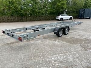 Humbaur HN 356225 Container Anhänger 3.5t 20 Fuss Tandem für PKW