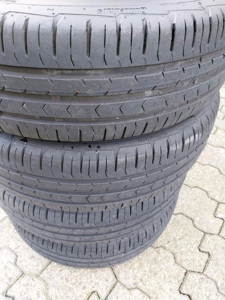 4xSommerreifen Continental Premium Contact5 185/70R14HR 6mm DOT19 in Odenthal