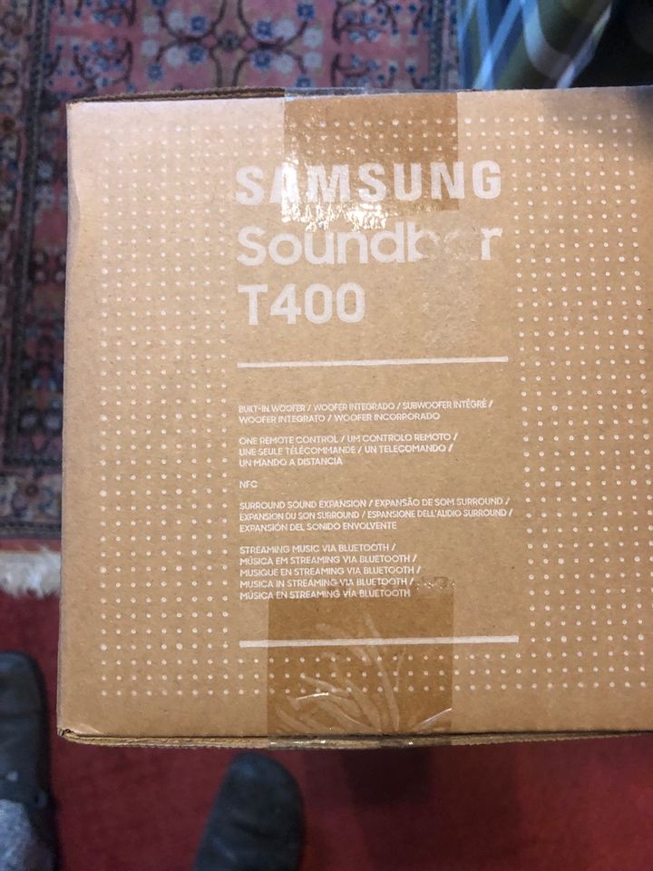 Samsung Soundbar HW-T400/ZG schwarz ( Neu ) in Georgsmarienhütte