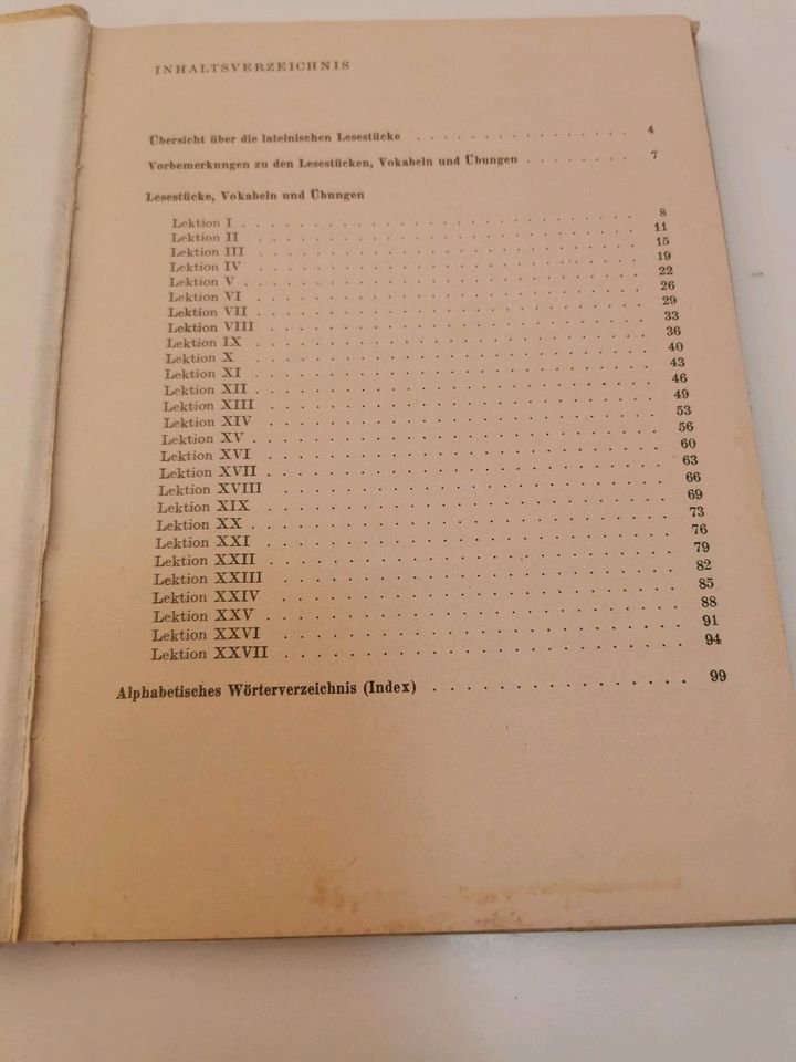 Lateinisches Lehrbuch, Einführungslehrgang in Dresden