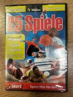 NEU! PC Spiel, 25 Sport Spiele, CD-Rom, Autorennen,Skaten,Fußball Bayern - Hof (Saale) Vorschau