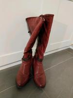 Damen Stiefel Schuhe rot von Rieker Größe 39 Bonn - Beuel Vorschau
