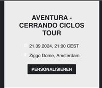 2 Aventura Tickets Amsterdam 21.09.24 Nordrhein-Westfalen - Moers Vorschau