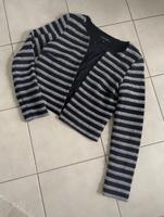 Jacke Blazerjacke Comma 36 Winterblazer Strick blau weiß Jacket Nordrhein-Westfalen - Troisdorf Vorschau