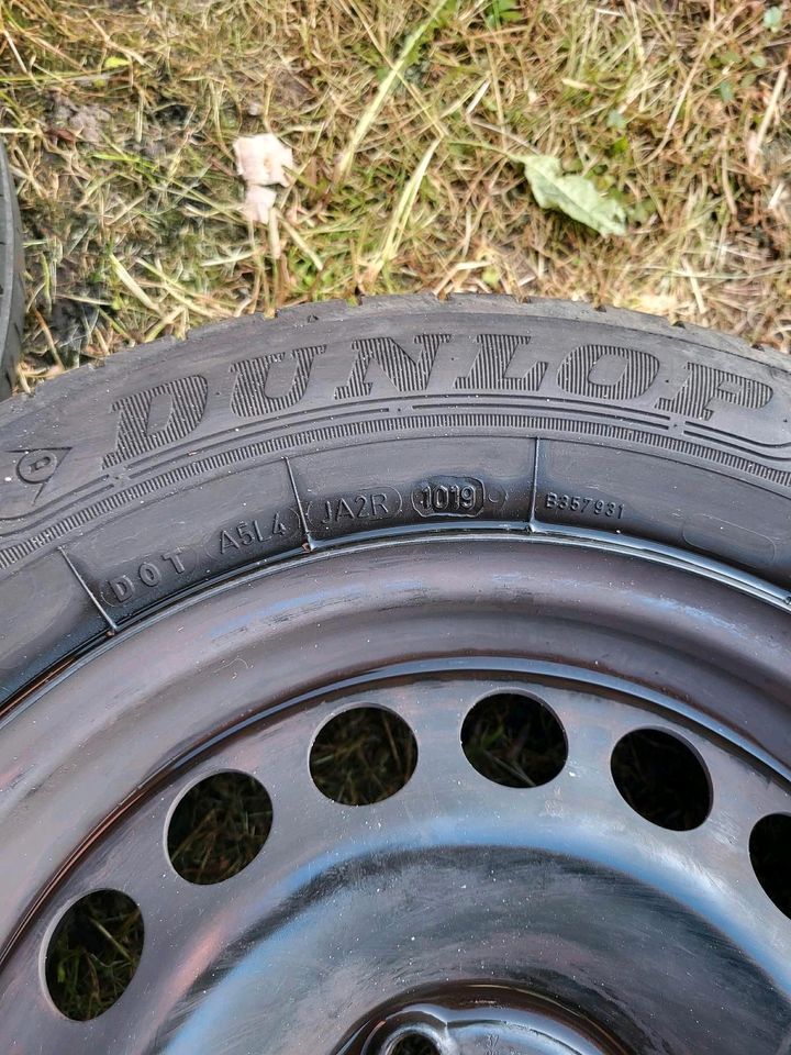 4xSommerreifen DUNLOP 195/65R15 2019/2020 in Groß-Gerau