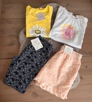 Sommer Set Tshirt t-shirt Oberteil kurze Hose Shorts 128 Radler Bayern - Vogtareuth Vorschau