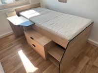 Hochbett mit Tisch und Schubkästen Berlin - Köpenick Vorschau