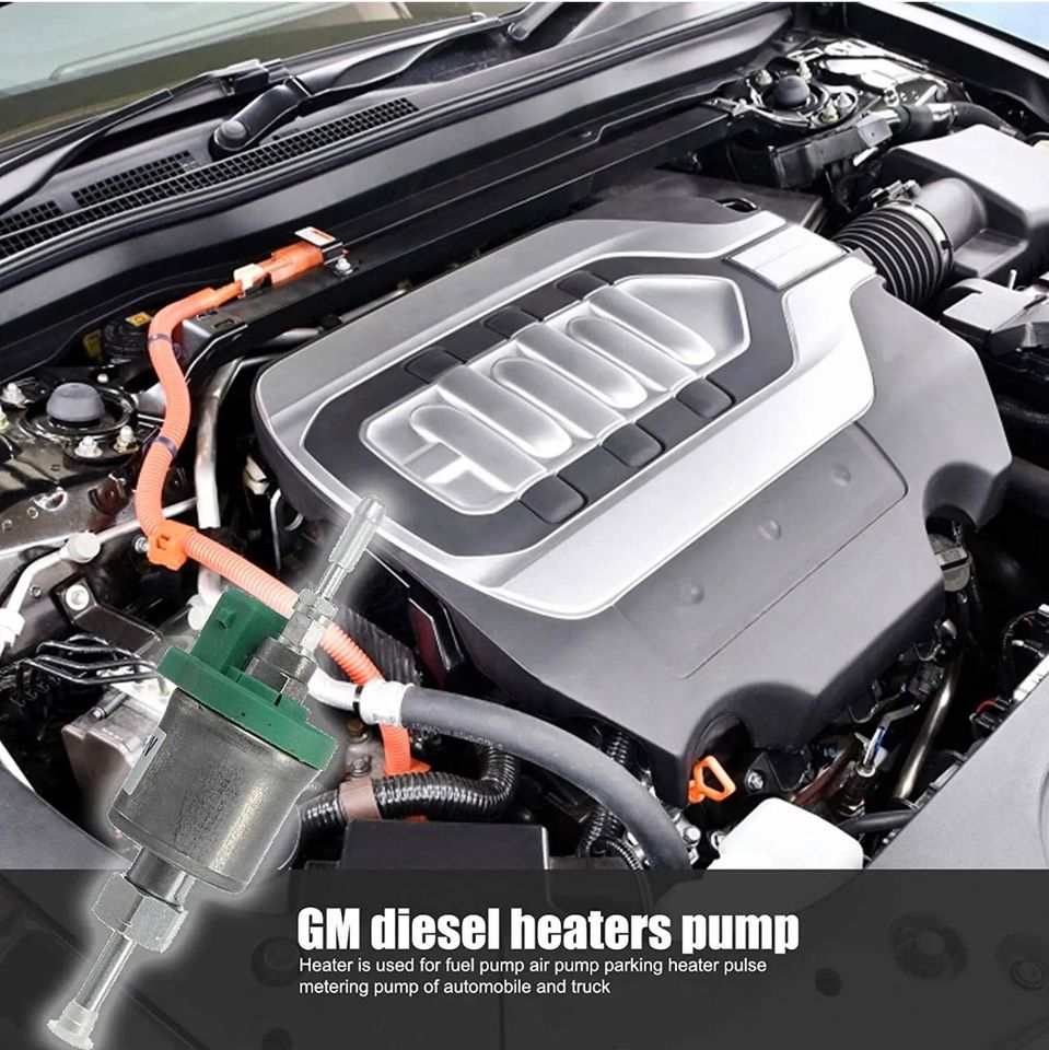 URPIZY Ultra Leise 12V 5KW 12V Kraftstoffdosierpumpe Diesel Dosierpumpe  Heizung Kraftstoffpumpe Diesel Heizungspumpe Standheizung Pumpe,  (2371292179) : : Auto & Motorrad