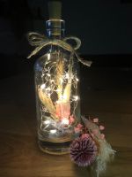 Tischdeko, Trockenblumen, Lichterflasche, LED Lichterkette Bayern - Oberviechtach Vorschau
