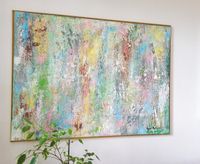 Acrylbild ,  Leinwand,Handgemaltes Gemälde, Nordrhein-Westfalen - Lengerich Vorschau