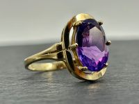 Herrlicher Amethyst Ring, Goldschmuck, Damenring, 333, Goldring Sachsen - Mittweida Vorschau