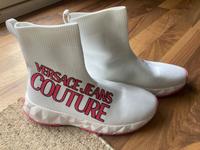 Versace Jeans Couture Strumpfschuhe Schuhe weiß/pink Gr. 39 TOP Schleswig-Holstein - Altenholz Vorschau