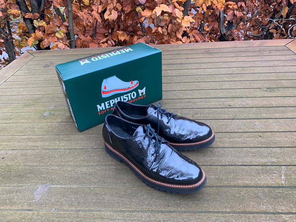 MEPHISTO Bequemschuhe Lack 6.5 Sabatina 39.5 40 Lackschuhe in Zülpich