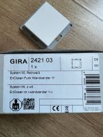 Gira 242103 Funk Wandsender EnOcean Batterielos Systm 55 Reinweiß Bayern - Schweitenkirchen Vorschau