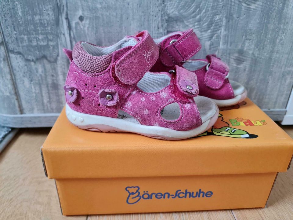 Sandalen Bären-Schuhe Gr. 20 Mädchen Echt Leder in Itzehoe