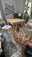 Hoher Esstisch mit 2 Barhockern – IKEA RÖNNINGE + INGOLF Bielefeld - Bielefeld (Innenstadt) Vorschau