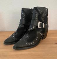 Neuwertige Zign Stiefeletten Leder mit Nieten Gr. 41 Rheinland-Pfalz - Lahnstein Vorschau