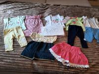 Bekleidungspaket 74 / 80 Sommer Kind Kleid Rock Jumpsuit Brandenburg - Calau Vorschau