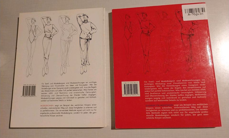 Buch- Set Modezeichnen Modedesign in Hohenwart