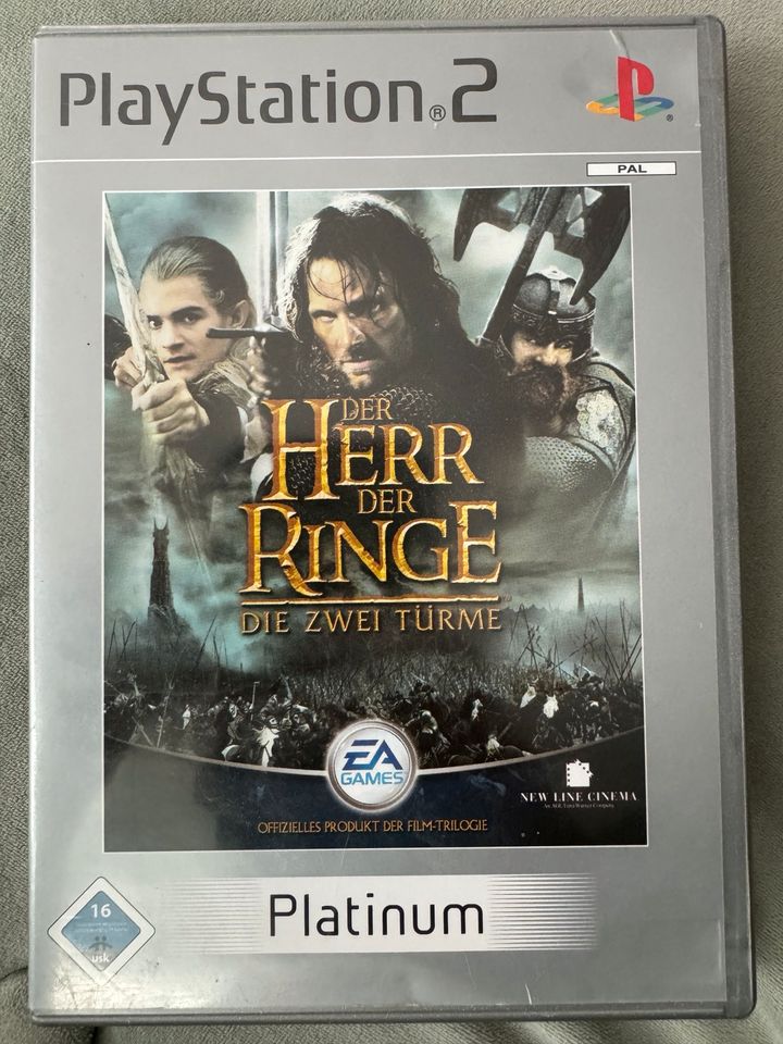 Herr der Ringe PlayStation 2 Spiel Die Zwei Türme in Inning am Ammersee