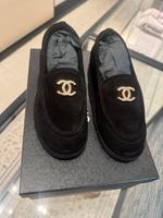 Chanel Schuhe Mokassins Velourleder Kr. München - Grünwald Vorschau
