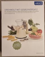 LURCH Drehwolf mit Gebäckvorsatz original verpackt Brandenburg - Blankenfelde-Mahlow Vorschau