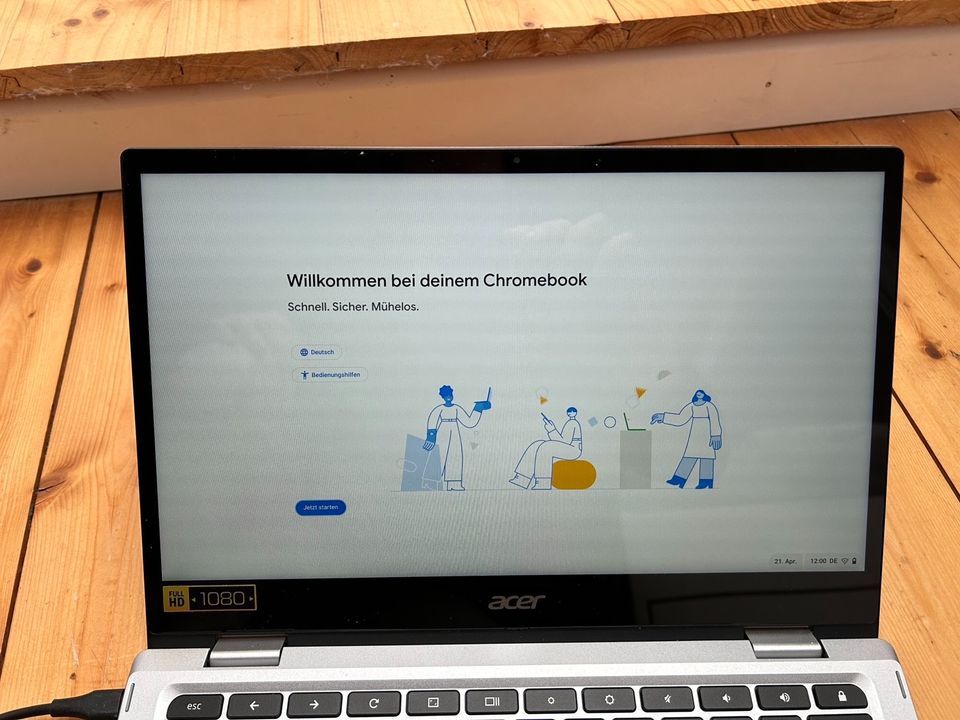 Acer Chromebook Spin 513 mit Touch-Screen in Koblenz