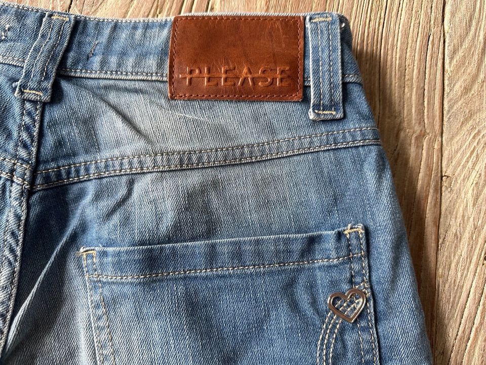 ♥️ Please Jeans Shorts blau xs - Neu in Hamburg