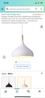 NEU moderne Lampe / Hängelampe in weiß Frankfurt am Main - Bornheim Vorschau