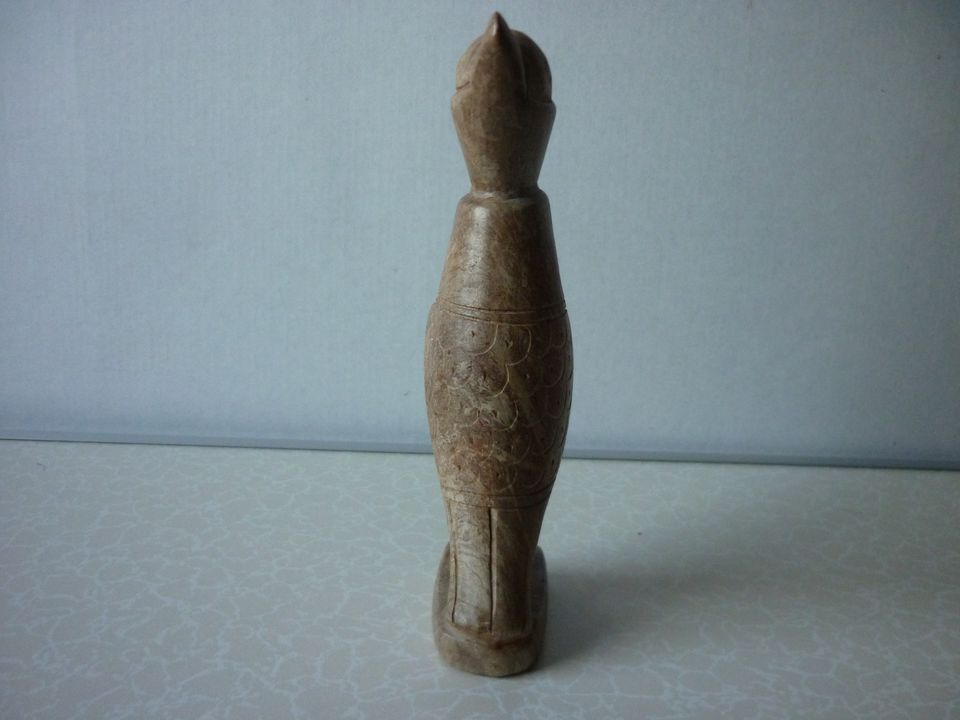 Ägypitsche Figur, Stein, Horus Falke, Vogel, 17cm in Bonn