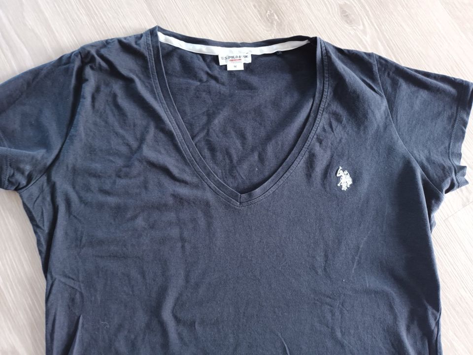 T - Shirt Ralph Lauren, Gr. M, dunkelbau, guter Zustand in Leipzig