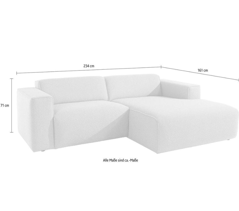 Ecke Sofa Noord 234 cm x161 cm in Kirchlengern