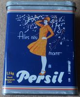 Persil Blechdose Blechschild Vorratsdose blau ca. 19 x 14 x 10 Rheinland-Pfalz - Ludwigshafen Vorschau