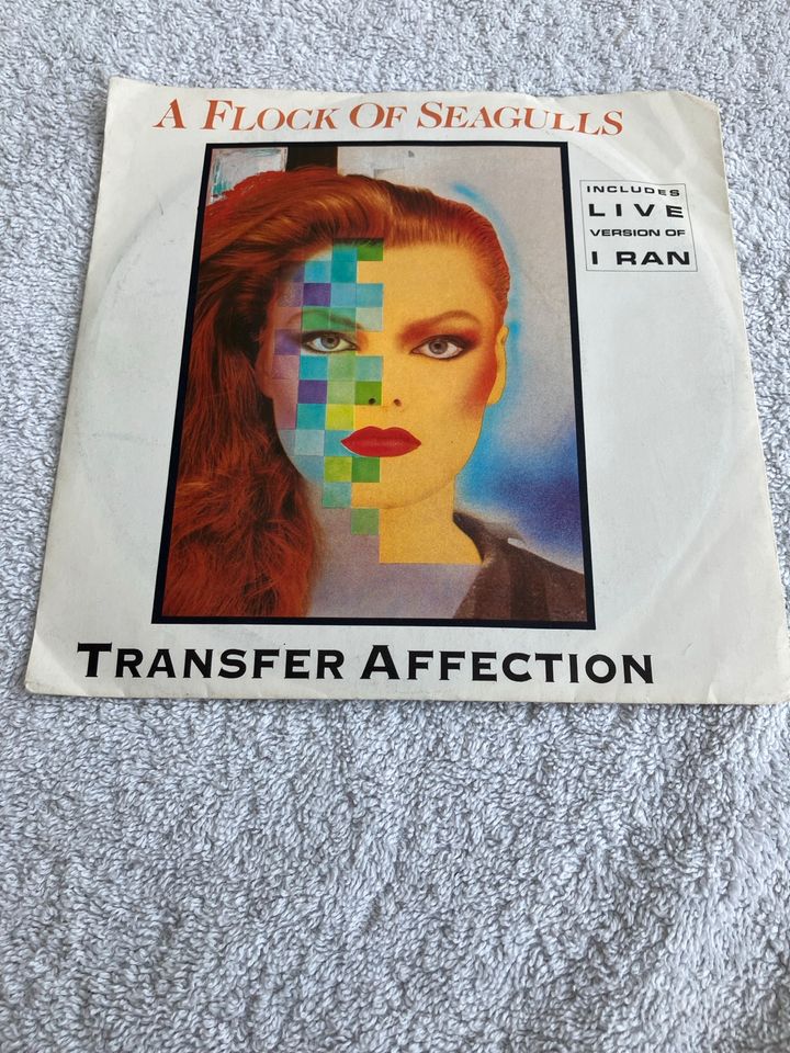 LP Vinyl Single klein Transfer Affection A flock of Seagulls in Raubling