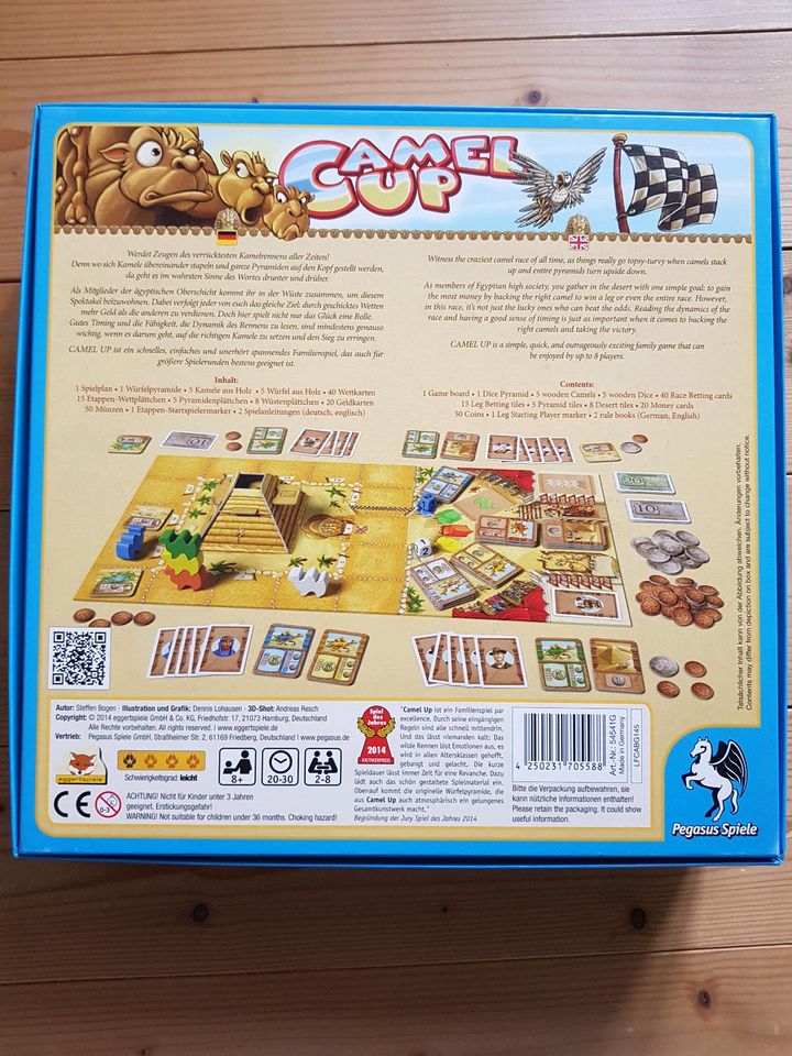 CamelUp Pegasus Brettspiel Spiel des Jahres 2014 wie neu CamelCup in Aachen