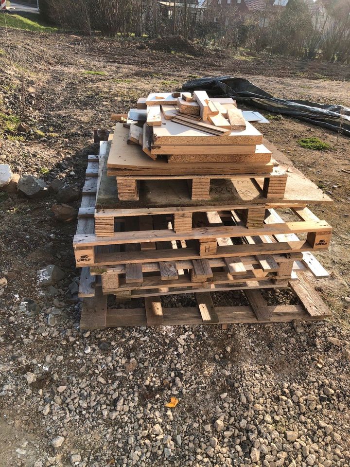 Holz / Holzpaletten zu verschenken in Homberg (Efze)