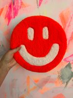 Handmade Wallhanger Tufting Smiley | 26 cm | Wandteppich Niedersachsen - Braunschweig Vorschau