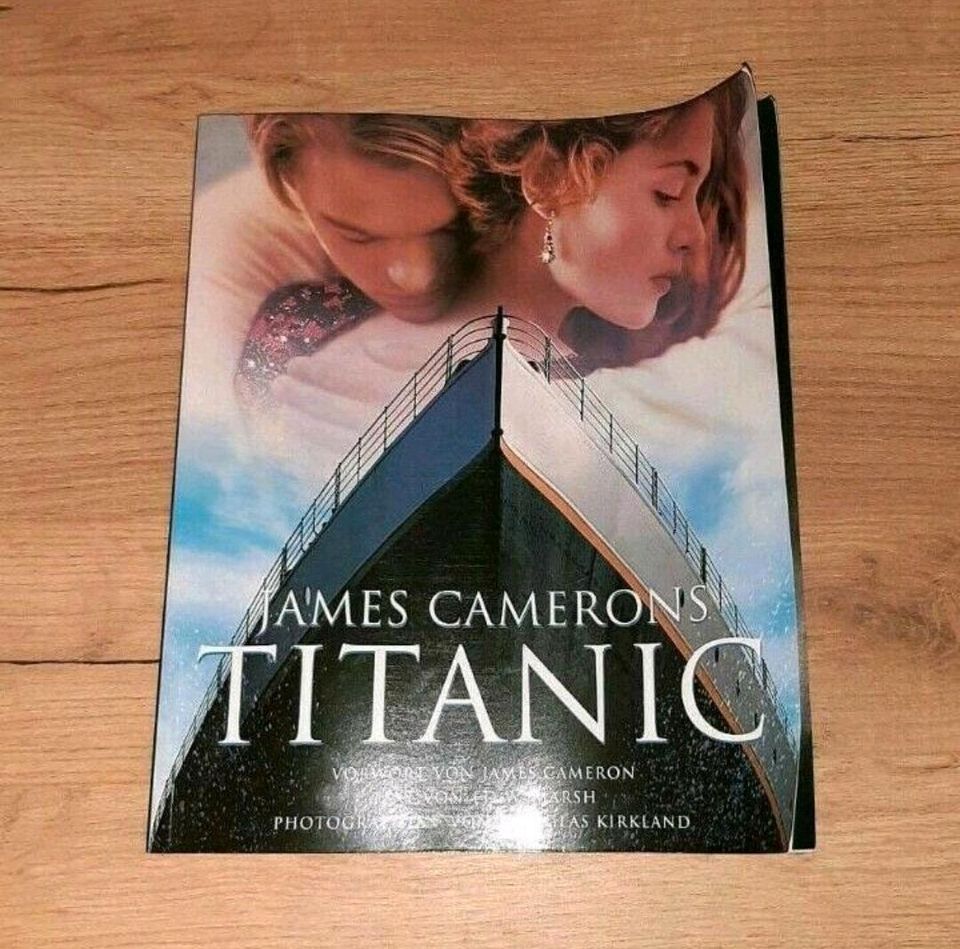 TITANIC Leonardo Di Caprio Soundtrack Filmbuch Video in St Gangloff