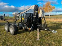 Rückewagen 6,5t Multiforest MF650 Forstkran 4,8m Auflaufb. Thüringen - Neustadt an der Orla Vorschau