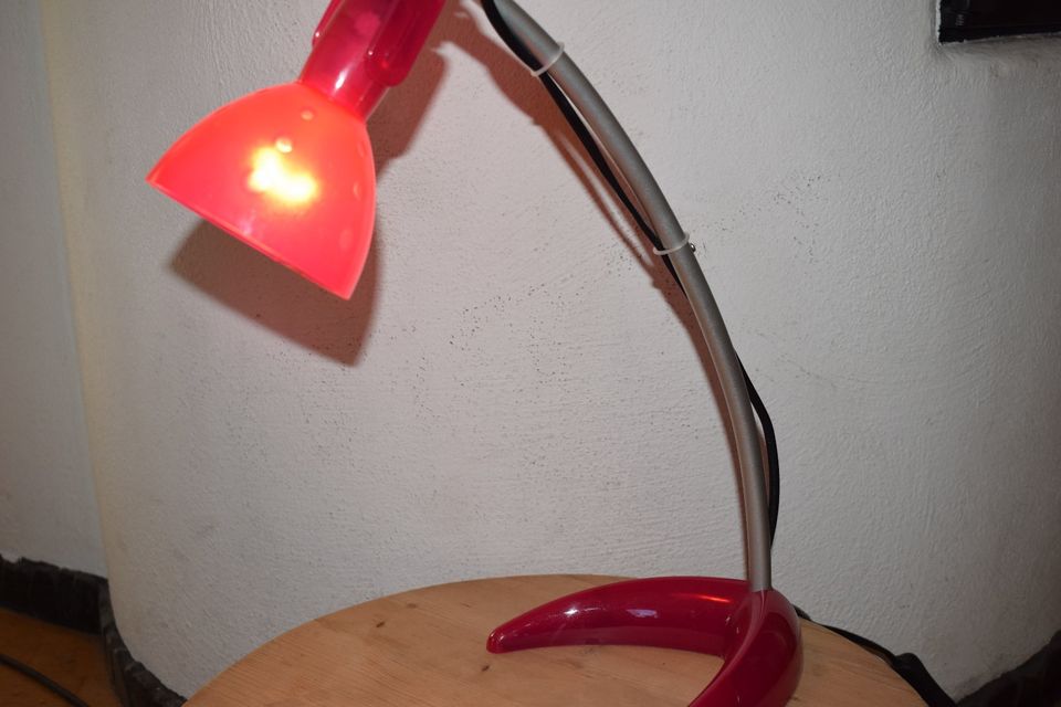 IKEA Morker Schreibtischlampe, Tischlampe rosa in Rosenheim
