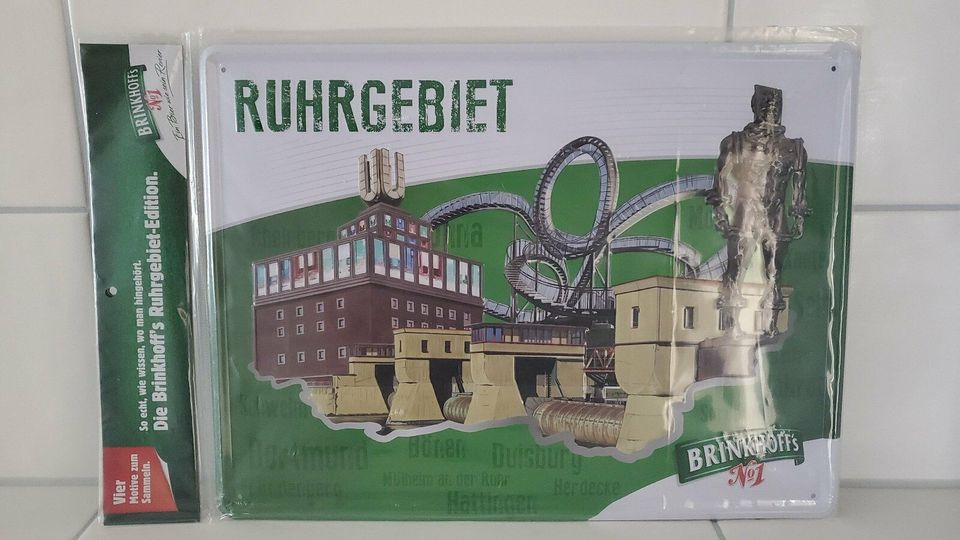 Blechschild- Brinkhoffs - Ruhrgebiet Nr.1 in Meinerzhagen