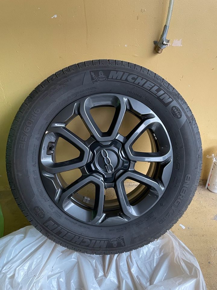 Fiat 500X original Sommerradsatz Michelin 215/60 R16 in Friedrichsdorf