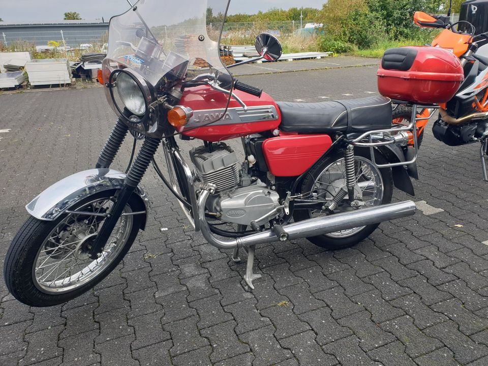 Motorrad Jawa 638  , 1986 in Paderborn