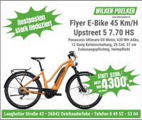 E-Bike FLYER UPSTREET5 7.70 HS Trapez Orange 630 WH 45 Km/H Niedersachsen - Ostrhauderfehn Vorschau