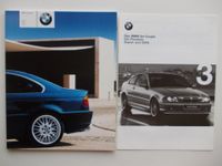 BMW 3er Coupe  E 46 -  Auto Prospekte/Preisliste  ( 2000 + 2003 ) Rheinland-Pfalz - Kaiserslautern Vorschau