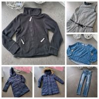 Mädchen Gr. 122 128 Winterjacke Parka Jeans Kleid Baden-Württemberg - Obersontheim Vorschau