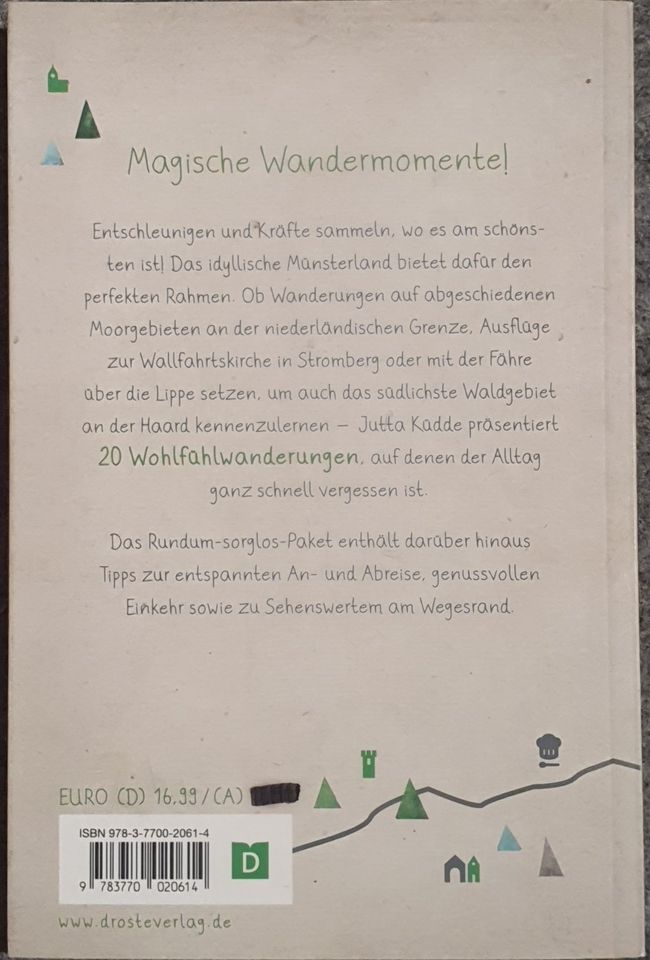 Wanderungen für die Seele - Münsterland - NEU + UNGELESEN in Schieder-Schwalenberg