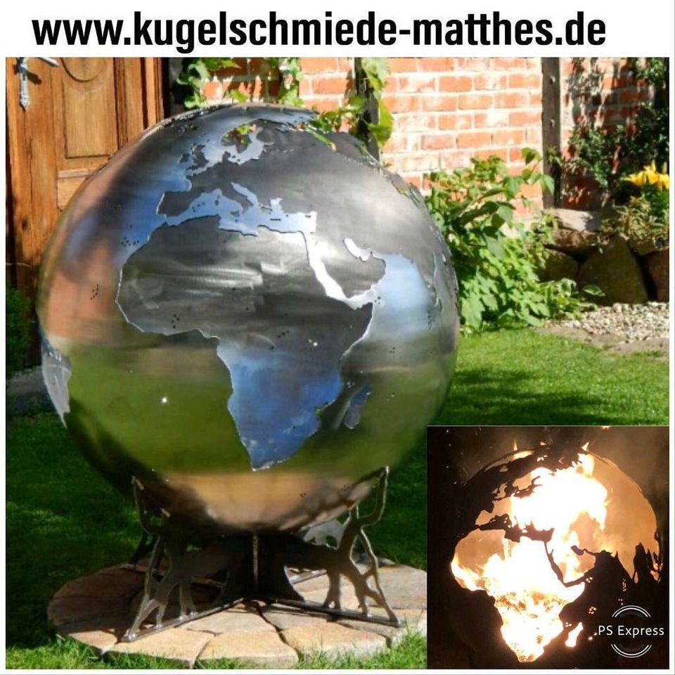 Feuerkugel, Feuersphäre, Feuerstelle, Feuerschale, Geschenkidee in Schildau